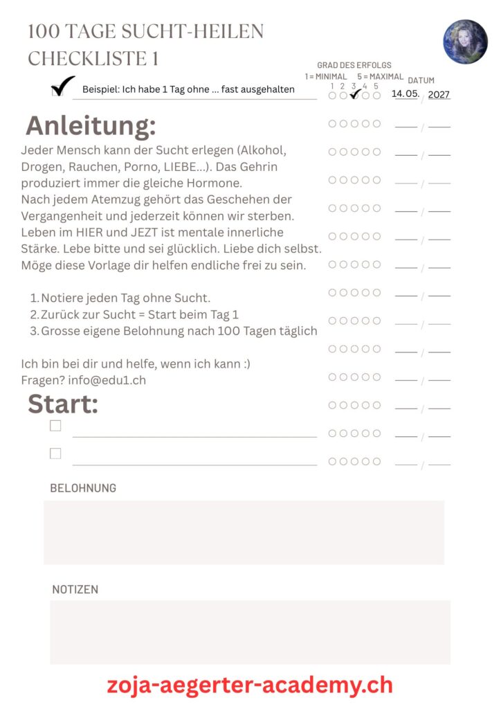 Sucht-Heilen-Checkliste-zoja-aegerter-academy.ch-Foto